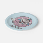 Het aantal | Je kunt altijd op mij rekenen Papieren Bordje (Gekanteld)