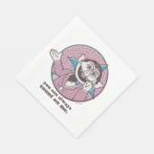 Het aantal | Je kunt altijd op mij rekenen Servet (Hoek)