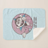 Het aantal | Je kunt altijd op mij rekenen Sherpa Deken (Voorkant (horizontaal))