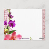 Het Aantal van de Lijst van de gast Briefkaart (Achterkant)