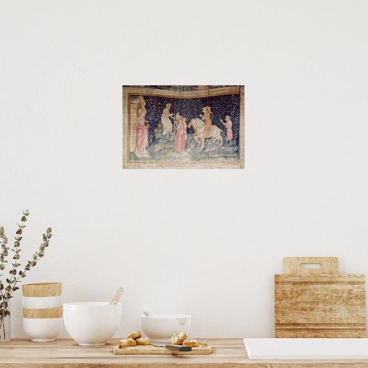 Het aantal van het Beest Poster (Keuken)