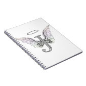 Het Aanvankelijke Monogram van de brief J met de Notitieboek (Rechterzijde)