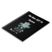 Het aap-sleutel tot succes cadeau notitieboek (Linkerzijde)