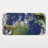 Het aardeportret Case-Mate iPhone case (Achterkant (horizontaal))