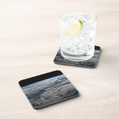 Het aardoppervlak boven een bewolkt Western Austra Bier Onderzetter (Rechterzijde)