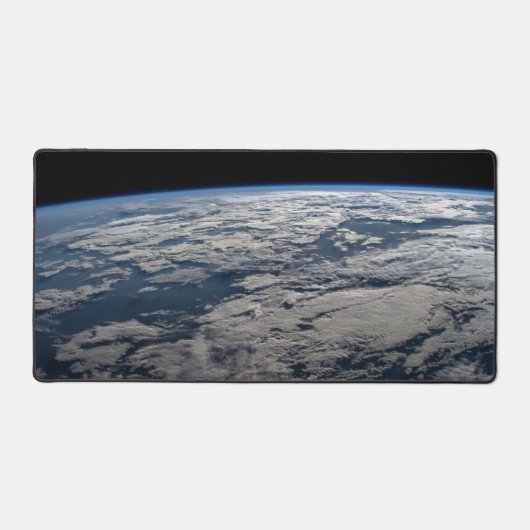 Het aardoppervlak boven een bewolkt Western Austra Bureaumat (Voorkant)