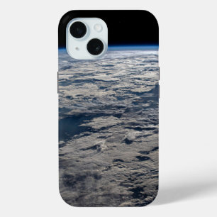 Het aardoppervlak boven een bewolkt Western Austra iPhone 15 Case