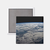 Het aardoppervlak boven een bewolkt Western Austra Magneet (Voorkant / Achterkant)