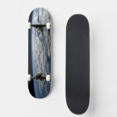 Het aardoppervlak boven een bewolkt Western Austra Persoonlijk Skateboard (Voorkant)