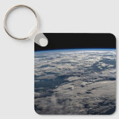 Het aardoppervlak boven een bewolkt Western Austra Sleutelhanger (Voorkant)