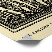 Het aardse paradijs van William Morris Poster (Hoek)