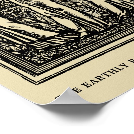 Het aardse paradijs van William Morris Poster (Hoek)