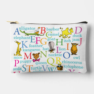 Het ABC-patroon van Dr. Seuss met woorden Etui