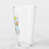 Het ABC-patroon van Dr. Seuss met woorden Glas (Links)