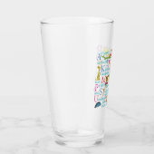 Het ABC-patroon van Dr. Seuss met woorden Glas (Rechts)