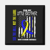 Het Able Not Label Down Syndroom, broertje Magneet (Voorkant)