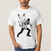 Het Abraham Lincoln Chokeslam Light T-shirt (Voorkant)