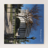 Het Abraham Lincoln Memorial in Washington DC Legpuzzel (Horizontaal)