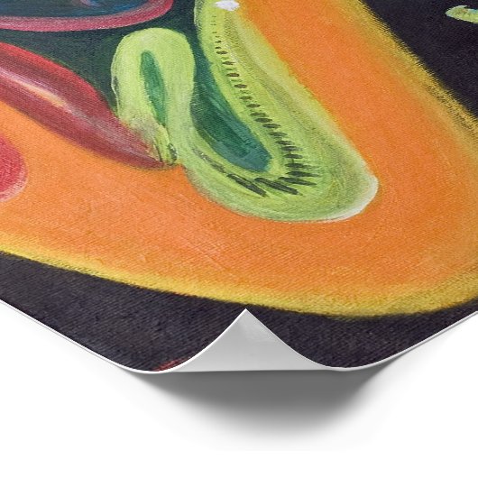 het abstract poster van marissa (Hoek)