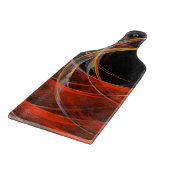 Het Abstracte Art Paddle van de Cirkel breken Snijplank (Hoek)