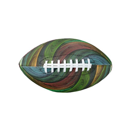 Het Abstracte Art. van de Glorie van de kleur American Football (Voorkant)