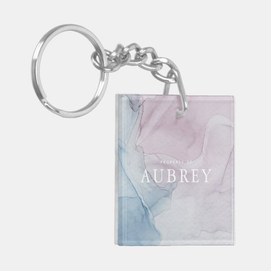 Het Abstracte Bezit van de Druk van Delicate met N Sleutelhanger (Voorkant Links)