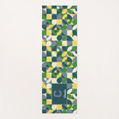 Het Abstracte geometrische monogram van Bauhaus Yogamat (Voorkant)