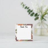 Het abstracte kleurrijke exotische naadloze patroo informatiekaartje (Staand voorkant)