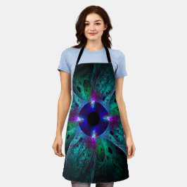 Het Abstracte kunst van het oog Schort