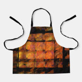 Het Abstracte kunstgeschort van de muur Schort (Voorkant)