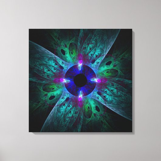 Het Abstracte Kunstschilderschilderwerk van het oo Canvas Afdruk (Voorkant)