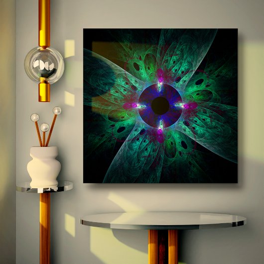 Het Abstracte Kunstschilderschilderwerk van het oo Canvas Afdruk