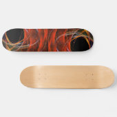 Het Abstracte kunstskateboard van de Cirkel breken Skateboard (Horizontaal)