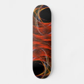 Het Abstracte kunstskateboard van de Cirkel breken Skateboard (Voorkant)