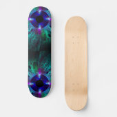 Het Abstracte kunstskateboard van de Oogpartij Skateboard (Voorkant)