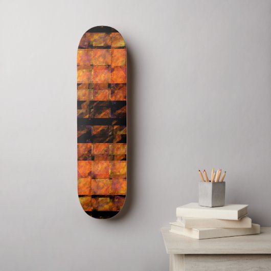 Het Abstracte kunstskateboard voor de muur Skateboard (Muurkunst)