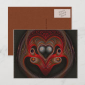 Het Abstracte kunstwerk van het am Briefkaart (Voorkant / Achterkant)