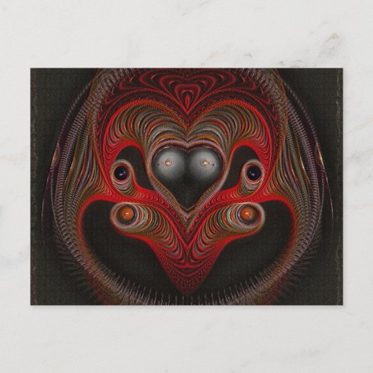 Het Abstracte kunstwerk van het am Briefkaart (Voorkant)