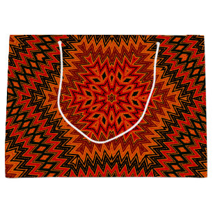 Het abstracte moderne patroon van de mozaïek groot cadeauzakje