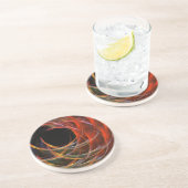 Het Abstracte Onderzetter voor kunstzandsteen brek (Zijkant)