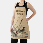 Het abstracte Ontwerp van de Beach voegt tekst, Sc Schort (Insitu)