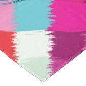 Het abstracte ontwerp van de slagen van de verf tafelkleed (Gekanteld)