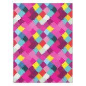 Het abstracte ontwerp van de slagen van de verf tafelkleed (Voorkant)