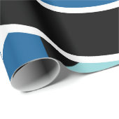 Het abstracte ontwerp van het poster van Memphis.  Cadeaupapier (Rol Hoek)