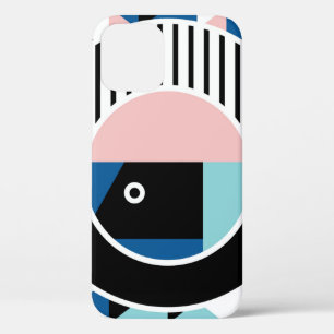 Het abstracte ontwerp van het poster van Memphis.  Case-Mate iPhone Case