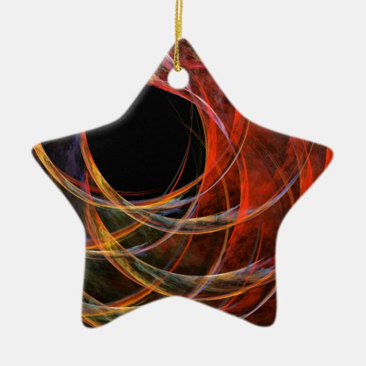 Het Abstracte Ornament van de Art Star van de Cirk (Voorkant)