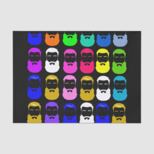 Het abstracte Papieren zakdoekje van Baarden Tissuepapier