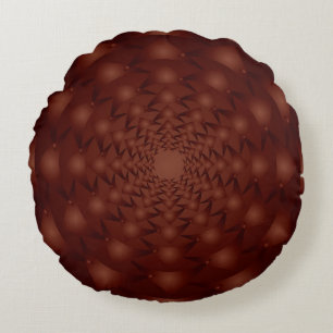 Het abstracte patroon van Bourgogne. Traditionele  Rond Kussen