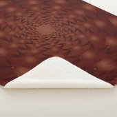 Het abstracte patroon van Bourgogne. Traditionele Sherpa Deken (3/4)