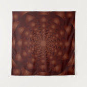 Het abstracte patroon van Bourgogne. Traditionele Wandkleed (Voorkant (horizontaal))